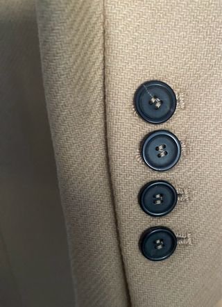 Abrigo lana Manteco Zara beige