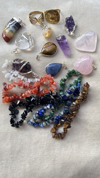 Pulsera chip Lapislázuli