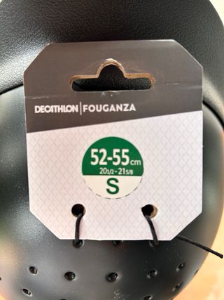 Casco equitación Fouganza Talla S