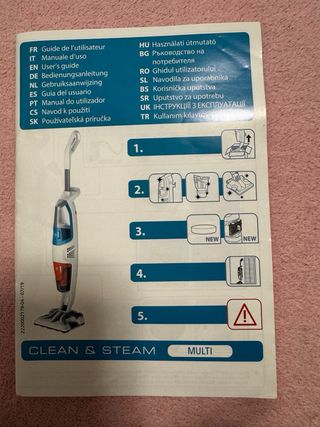 Aspiradora Rowenta Clean & Steam Multi – Aspira y