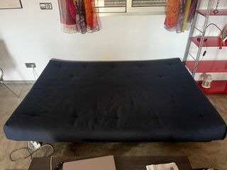 Sofá Cama Aslak Azul