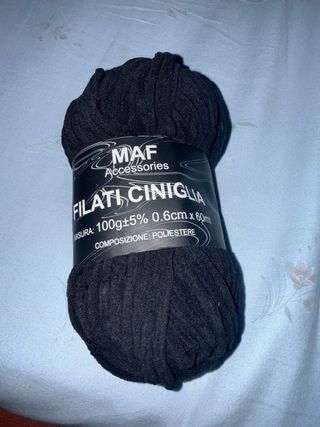 2 Gomitoli Filati Ciniglia MAF Poliestere