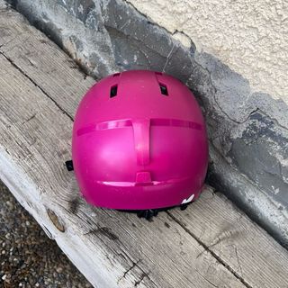 Casco rosa Decathlon sci