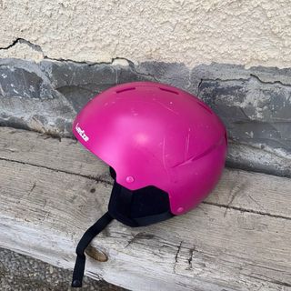 Casco rosa Decathlon sci