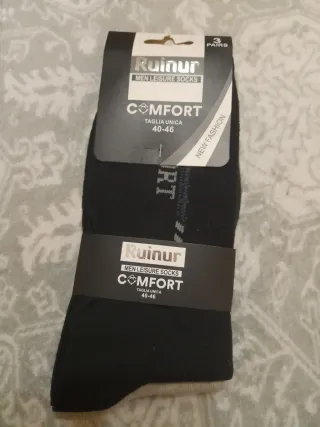 Set 3 paia calzini uomo Ruinur