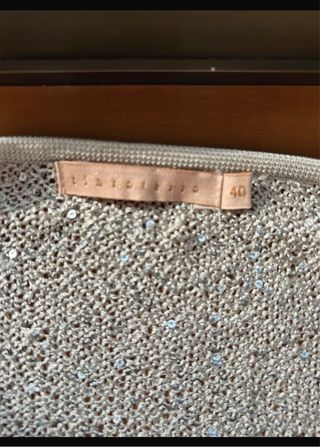 Chaqueta Lentejuelas Dorada/Plateada Talla L