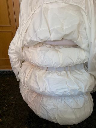 Enagua cancan niña blanca