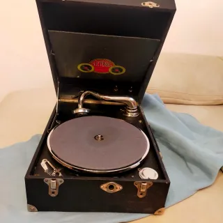 Tocadiscos Victor Antiguo Portátil