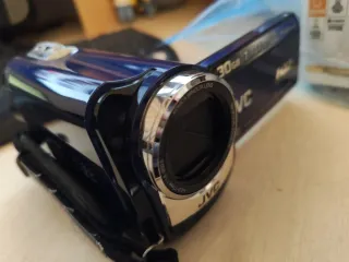 Videocámara JVC Everio 30GB Azul