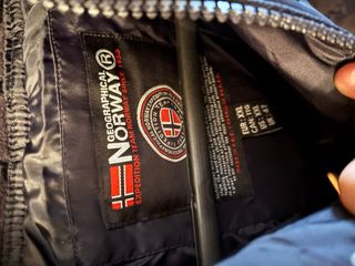 Abrigo Geographical Norway Negro Multicolor