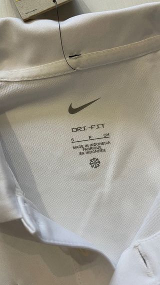 Polo Nike Blanco Nuevo Talla L