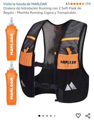 Chaleco hidratación Running MARLOAR
