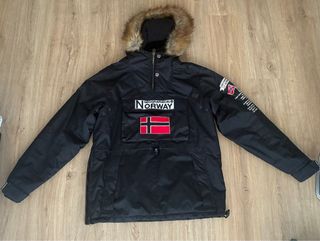 Chaqueta Geographical Norway Negra