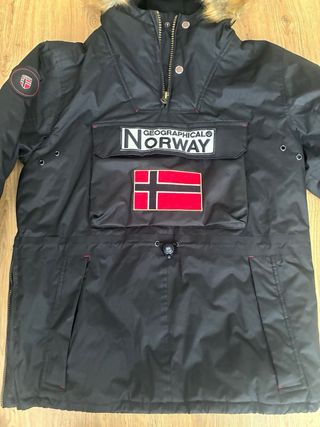 Chaqueta Geographical Norway Negra