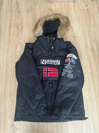Chaqueta Geographical Norway Negra