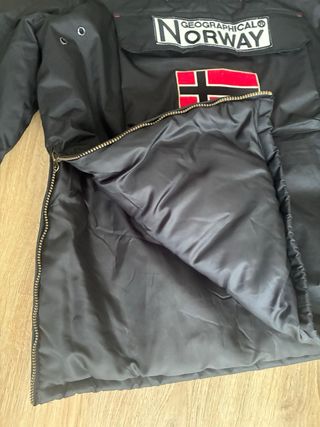 Chaqueta Geographical Norway Negra