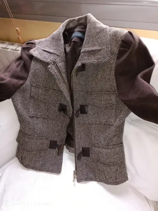 Chaqueta de lana de Purificación García talla 40