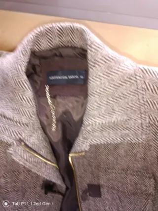 Chaqueta de lana de Purificación García talla 40