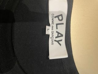 Camiseta Comme des Garçons PLAY Corazón Rojo