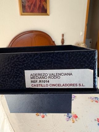 Aderezo Valenciano Mediana Rodio