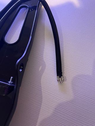 Portamatrículas corto luz roja NUEVO