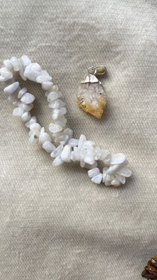 Pulsera Piedra Luna Chips