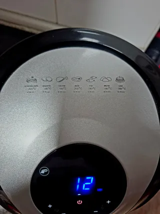 Freidora de Aire THULOS Negra