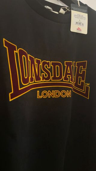 Sudadera Lonsdale Negra