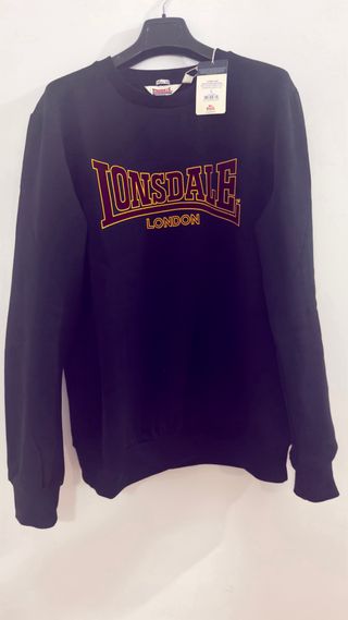 Sudadera Lonsdale Negra