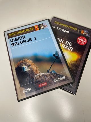 Colección Documentales DVD: Visión Salvaje y Espac