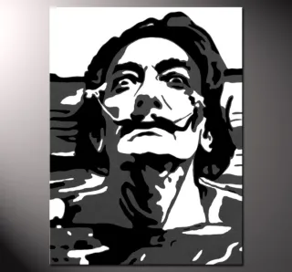 Quadro Salvador Dalí Óleo Sobre Tela