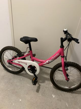 Bicicleta infantil rosa