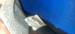 Zapatillas Fútbol Nike Negras y Azules