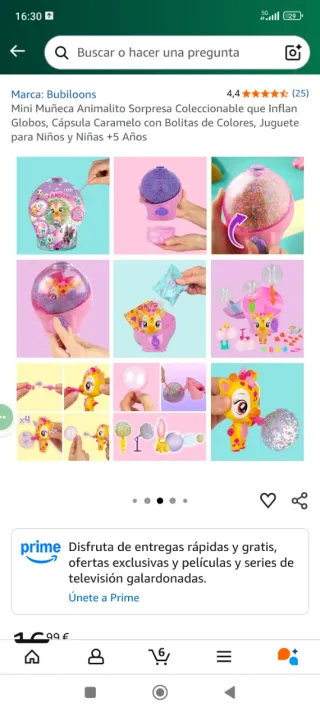 Bubiloons Muñeca Sorpresa Precintada