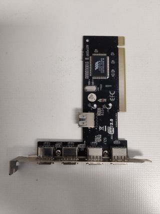 Tarjeta gráfica ASUS GT 610 otra USB y otra de red