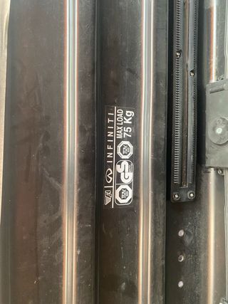 Cofre Techo Original Infiniti/Nissan Negro