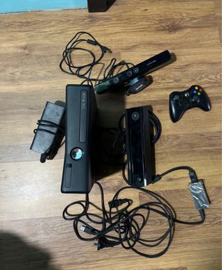 Xbox 360 Negra Completa