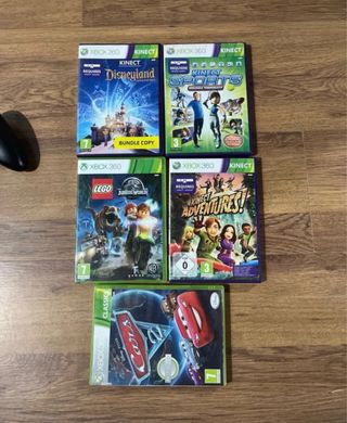 Xbox 360 Negra Completa