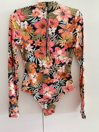 Bañador estampado floral manga larga Billabong
