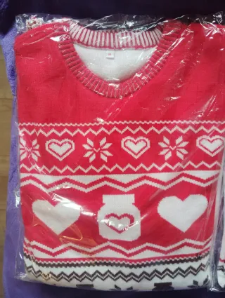 Jersey Navidad Reversible Nutella Talla M