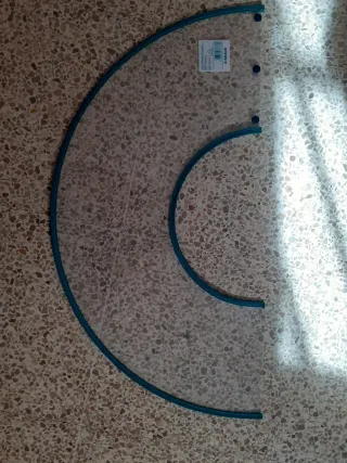 Collar isabelino transparente