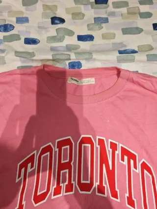 Camiseta rosa