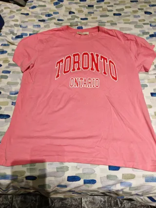Camiseta rosa
