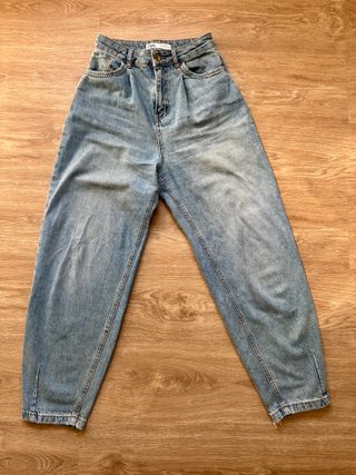 Pantalones Vaqueros Zara Denim Jeans Slouchy Mujer
