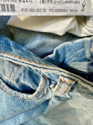 Pantalones Vaqueros Zara Denim Jeans Slouchy Mujer