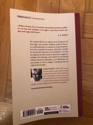 Un mundo feliz / Brave New World (Spanish Edition)