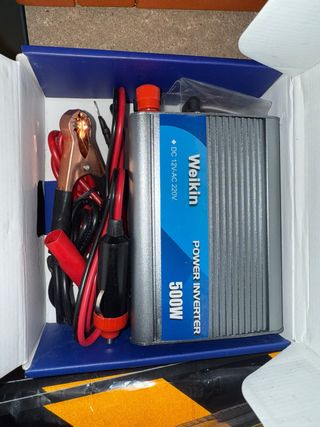 Inversor Coche 500W DC 12V AC 220V