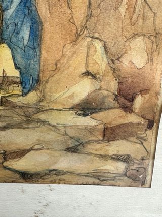 Antico acquerello 30x40 cm