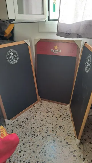 Pizarras Estrella Damm Vintage