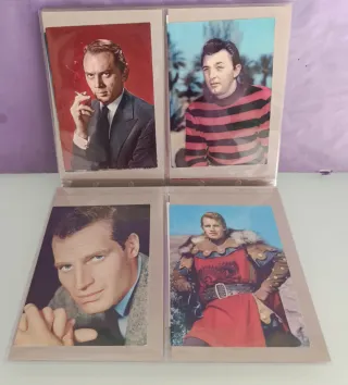 Lote Postales Artistas Famosos Cine TV